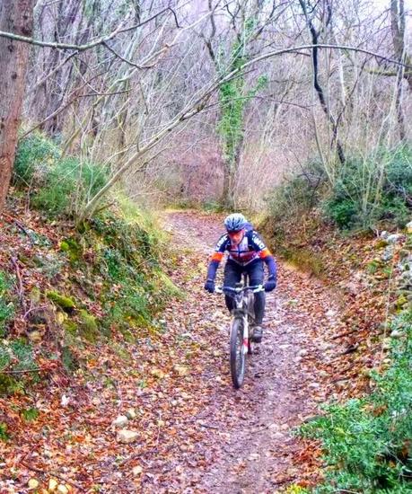 Mountain Bike under light rain (22/2, 2015)