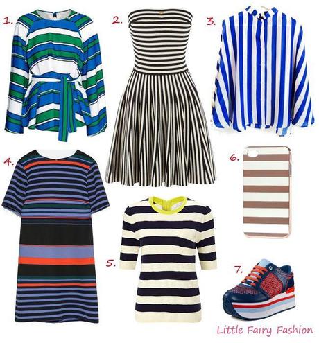 tendenza estate primavera 2015 stripes