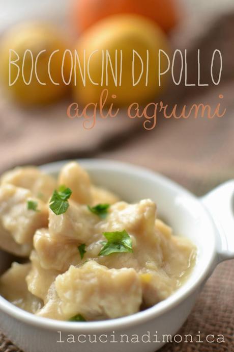 bocconcino di pollo agli agrumi
