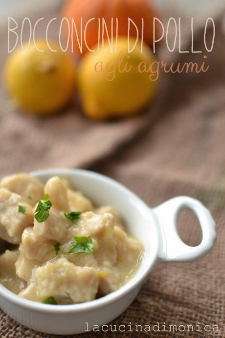 bocconcino di pollo agli agrumi