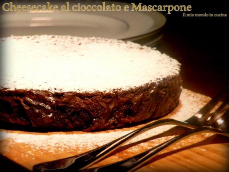 CHEESECAKE al CIOCCOLATO e MASCARPONE