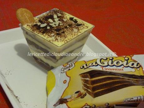 Mini tiramisù con La Gioia Freddi