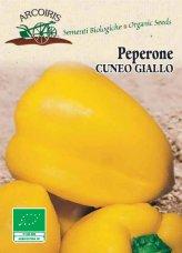 Semi di Peperone Cuneo Giallo - 0,5 gr - BU051