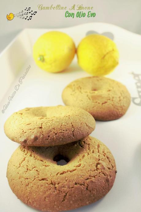 Ciambelline Al Limone Con Olio Extra Vergine Di Oliva