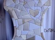 Manichino-espositore fai-da-te, polistirolo stoffa