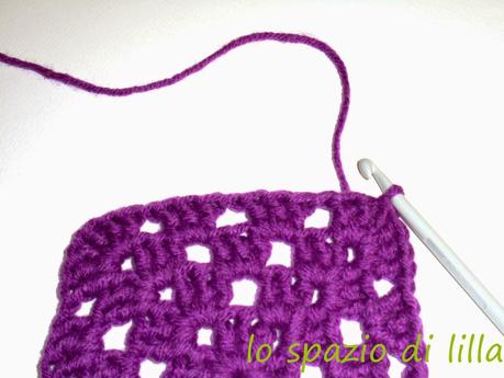 Facciamo insieme...la granny all'uncinetto per la copertina da neonato / Let's make together...the easy crochet granny for baby blanket