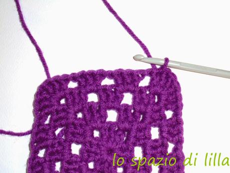 Facciamo insieme...la granny all'uncinetto per la copertina da neonato / Let's make together...the easy crochet granny for baby blanket