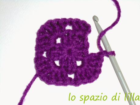 Facciamo insieme...la granny all'uncinetto per la copertina da neonato / Let's make together...the easy crochet granny for baby blanket