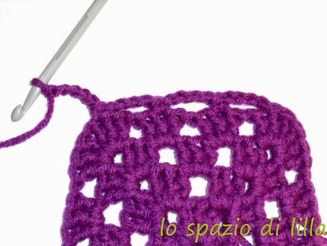 Facciamo insieme...la granny all'uncinetto per la copertina da neonato / Let's make together...the easy crochet granny for baby blanket