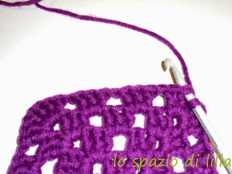 Facciamo insieme...la granny all'uncinetto per la copertina da neonato / Let's make together...the easy crochet granny for baby blanket