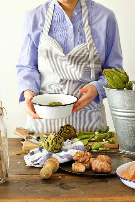 Torta salata ai carciofi feta e topinambur da condividere!