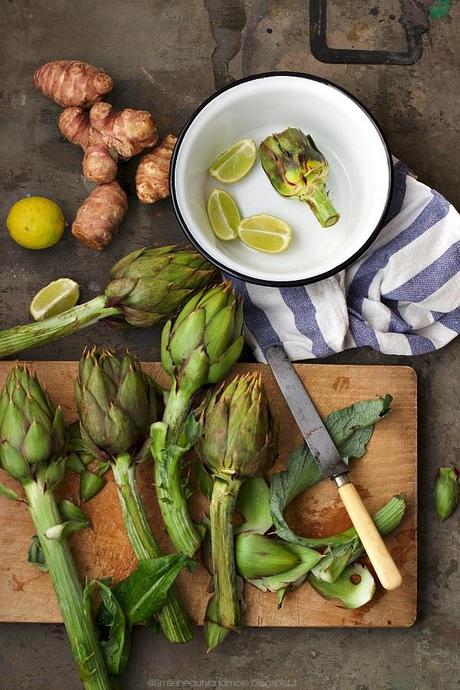 Torta salata ai carciofi feta e topinambur da condividere!