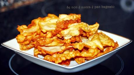 Chiacchiere con lievito madre