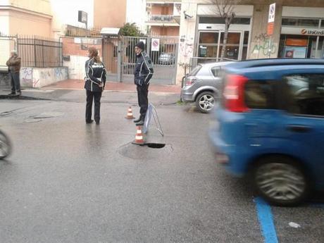 Voragine Torre del Greco via Vittorio Veneto