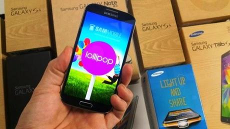 Il Galaxy S4 riceve Android Lollipop (in Russia)