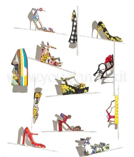 Dolce e Gabbana collezione scarpe estate 2015
