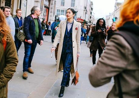 LONDON FASHION WEEK STREET STYLE