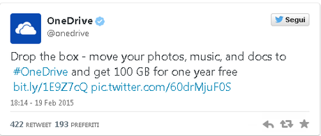 [Guida] Come ottenere 100 GB su OneDrive con Dropbox.