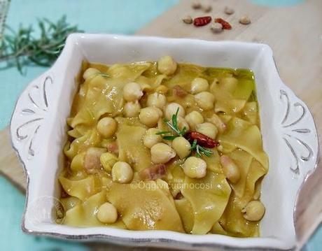 Pasta e Ceci in pentola a pressione