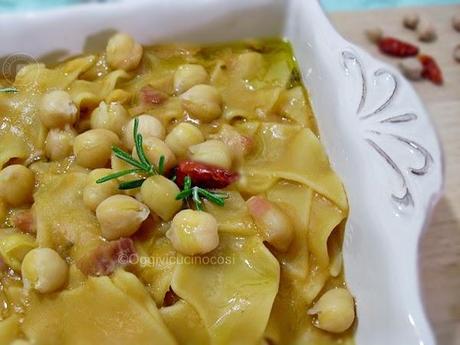 Pasta e Ceci in pentola a pressione