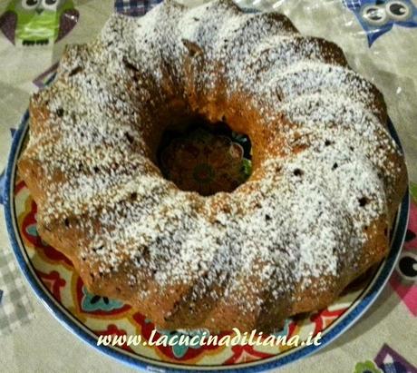 Ciambella al Cioccolato Arancia e Cannella