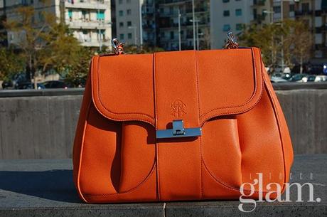 borsa alef arancio