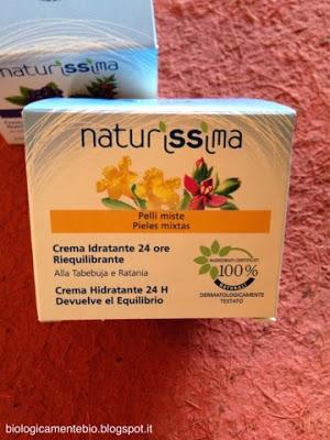 NATURISSIMA: CREMA VISO RIEQUILIBRANTE PER PELLI MISTE