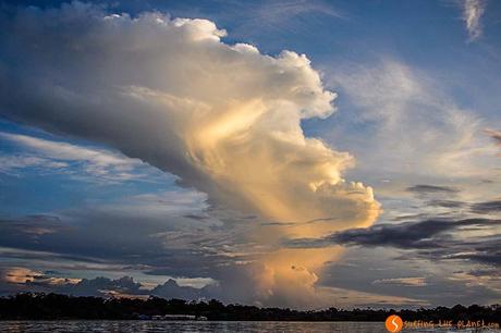 Viaggio in Amazzonia - il tramonto