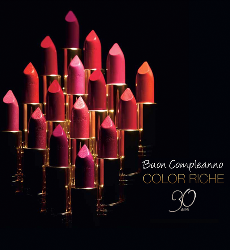 Talking About: L'Oreal, Buon 30°Compleanno Color Riche