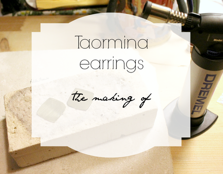 Behind the scenes: the making of Taormina earrings