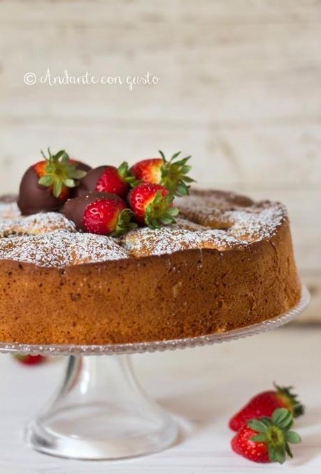 Torta morbida alle fragole e limone: quando sono diventata madre.