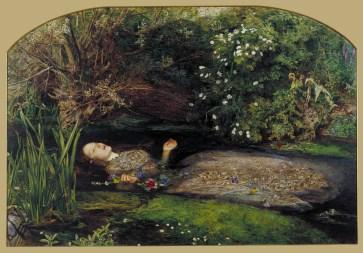 John Everett Millais, Ophelia 1851-2 Tate