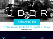 Liberalizzazioni insabbiate Governo? corse Uber euro gratis lettori Roma Schifo iniziano usare app. Sfruttate convenzione fateci sapere