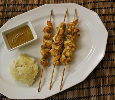 Pollo in salsa satay