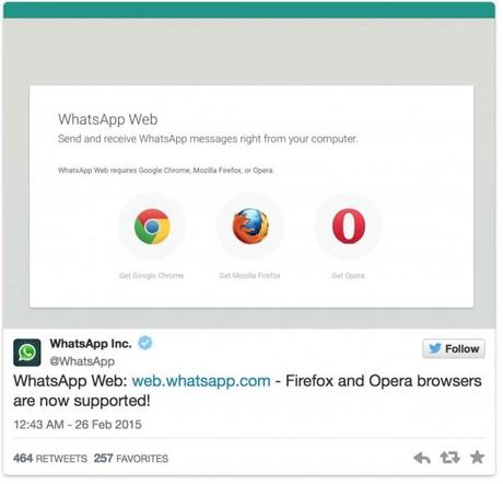 WhatsApp arriva sul web anche per i dispositivi iOS ma jailbrekkati! [Aggiornato adesso con supporto a Firefox e Opera!]