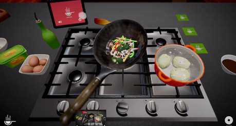 Cybercook: come lo chef Tony, ma in realtà virtuale