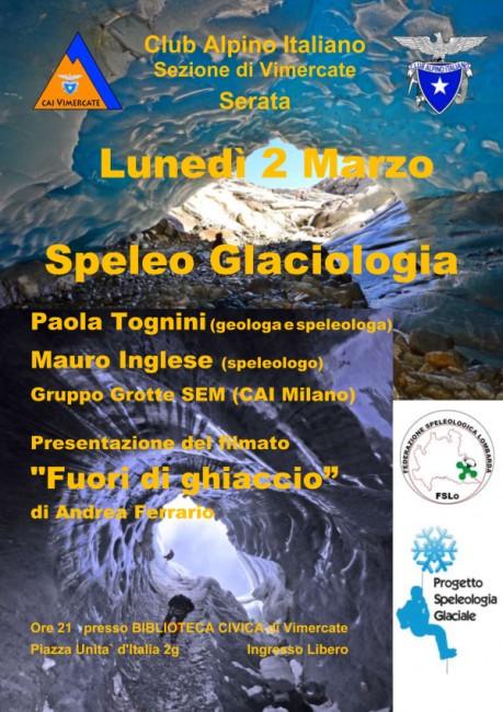 Serata sulla Speleologia Glaciale a Vimercate