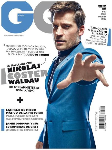 Nikolaj Coster Waldau GQ Espana febbraio 2015 Foto Copertina Spara 001 Nikolaj Coster Waldau Wears Fashions firmato per GQ España febbraio 2015 Spara Copertina