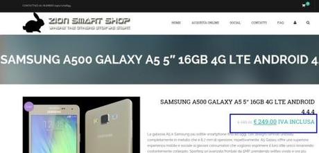 Samsung Galaxy A3 e A5 disponibili da Zion Smart Shop Samsung Galaxy A3 e A5 disponibili da Zion Smart Shop Samsung Galaxy A3 e A5 disponibili da Zion Smart ShopSamsung Galaxy A5 Zion Smart Shop