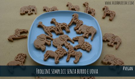 frollini biscotti semplici vegan