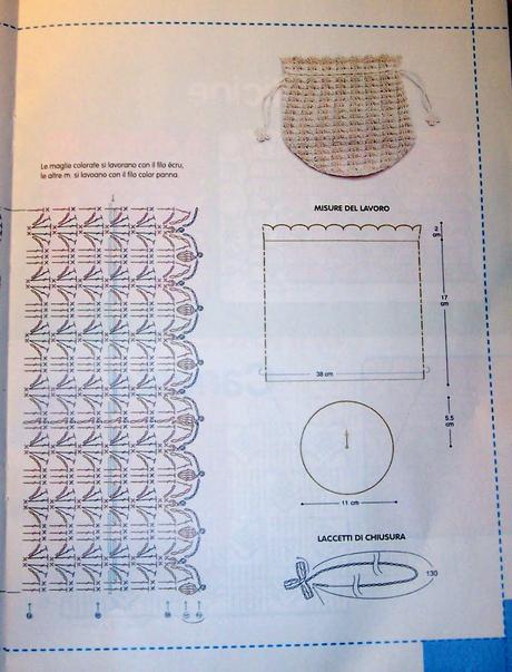 tutorial borsina vintage crochet