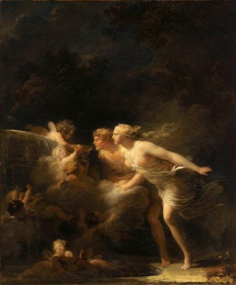 Jean-Honoré Fragonard - Fontaine de l'amour, 1770-1780