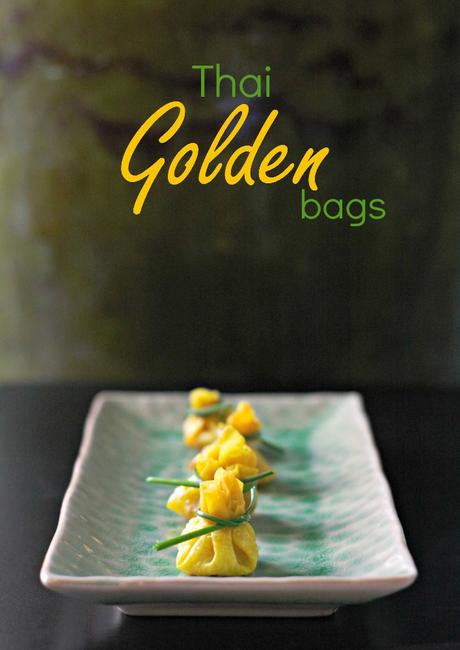 Thai Golden Bags con salsa dolce di peperoncino