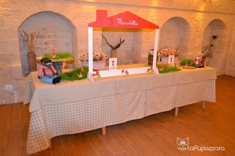 Allestimento Compleanno Cappuccetto Rosso 1^ Parte