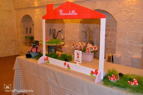 Allestimento Compleanno Cappuccetto Rosso 1^ Parte