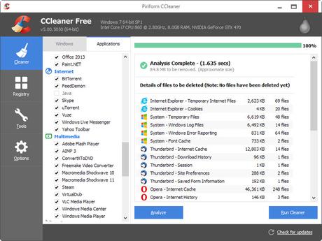 CCleaner: pulire il PC non è mai stato così semplice