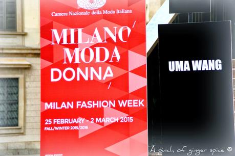 Uma Wang fashion show - Milano Fashion Week 2015