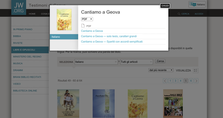 JW Songbook si aggiorna alla versione 3.1 ed introduce la riproduzione offline dei cantici