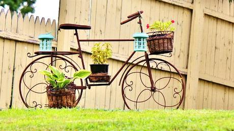 20 soluzioni geniali per riutilizzare la bici in casa