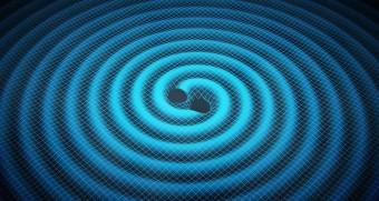 Rappresentazione artistica della fusione di due buchi neri. Crediti: Swinburne Astronomy Production / JPL